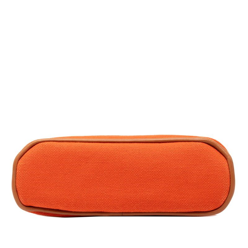 エルメス ボリードポーチ16 ミニミニ ポーチ 小物入れ オレンジ キャンバス レディース HERMES【240-68382】 エルメス ボリードポーチ16 ミニミニ ポーチ 小物入れ オレンジ キャンバス レディース HERMES【240-68382】