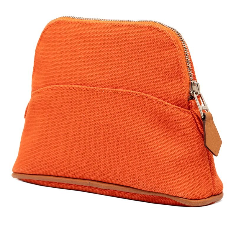 エルメス ボリードポーチ16 ミニミニ ポーチ 小物入れ オレンジ キャンバス レディース HERMES【240-68382】 エルメス ボリードポーチ16 ミニミニ ポーチ 小物入れ オレンジ キャンバス レディース HERMES【240-68382】