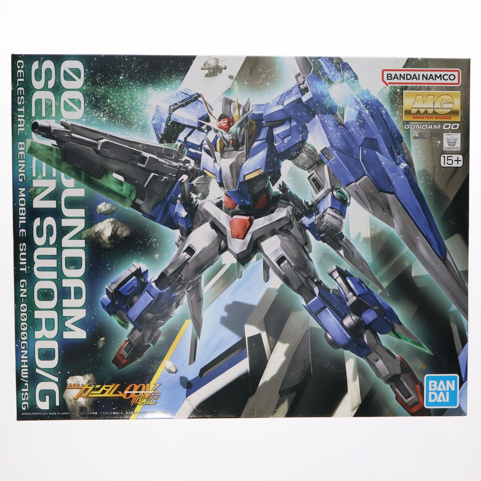 (再販) MG 1/100 GN-0000/7S ダブルオーガンダム セブンソード 機動戦士ガンダム00V(ダブルオーブイ)戦記 プラモデル(5063083) バンダイスピリッツ