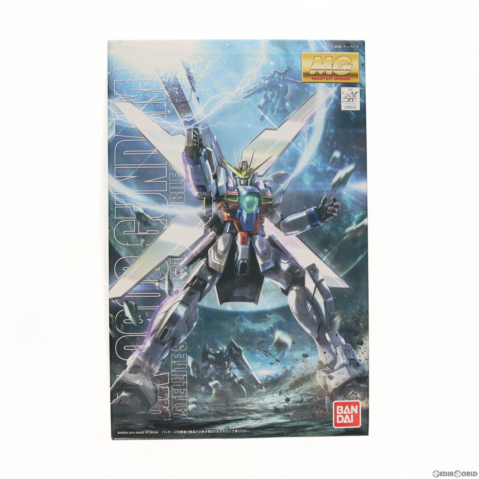 MG 1/100 GX-9900 ガンダムX 機動新世紀ガンダムX プラモデル(0186540) バンダイ