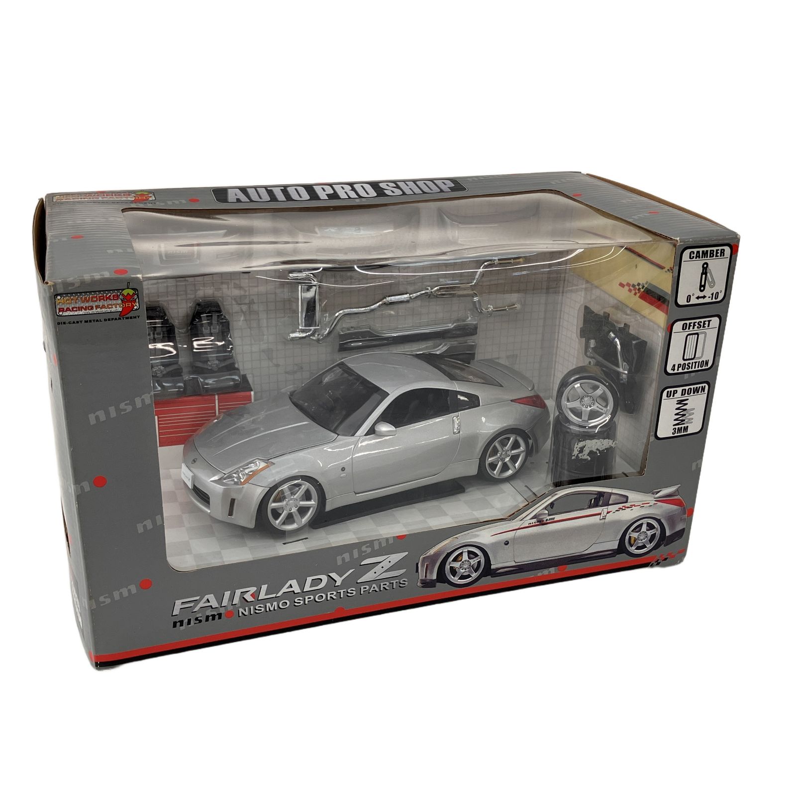 ホットワークスジャパン 1/24 AUTO PRO SHOP 日産 フェアレディ Z33 2003 ミニカー 中古 Z11176288