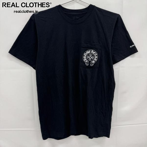 CHROME HEARTS/クロムハーツ スクロールラベル/CHプラス プリントTシャツ ブラック2212-304-00517/M 34,125円