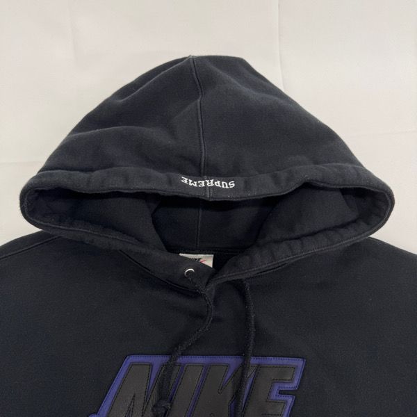 Supreme×NIKE/シュプリーム×ナイキ【19AW】Leather Applique Hooded Supreme×NIKE/シュプリーム×ナイキ【19AW】Leather Applique Hooded