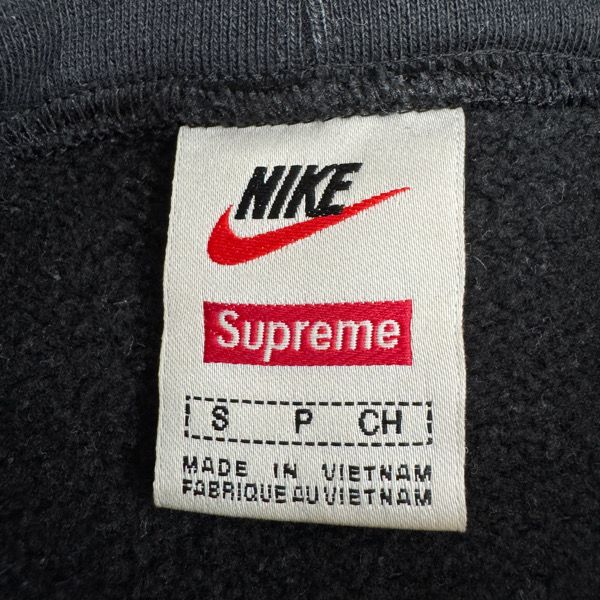 Supreme×NIKE/シュプリーム×ナイキ【19AW】Leather Applique Hooded