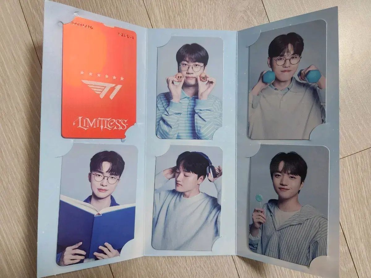 T1 ウリ銀行 フォトカード+コレクション用カード Woori Bank photo card