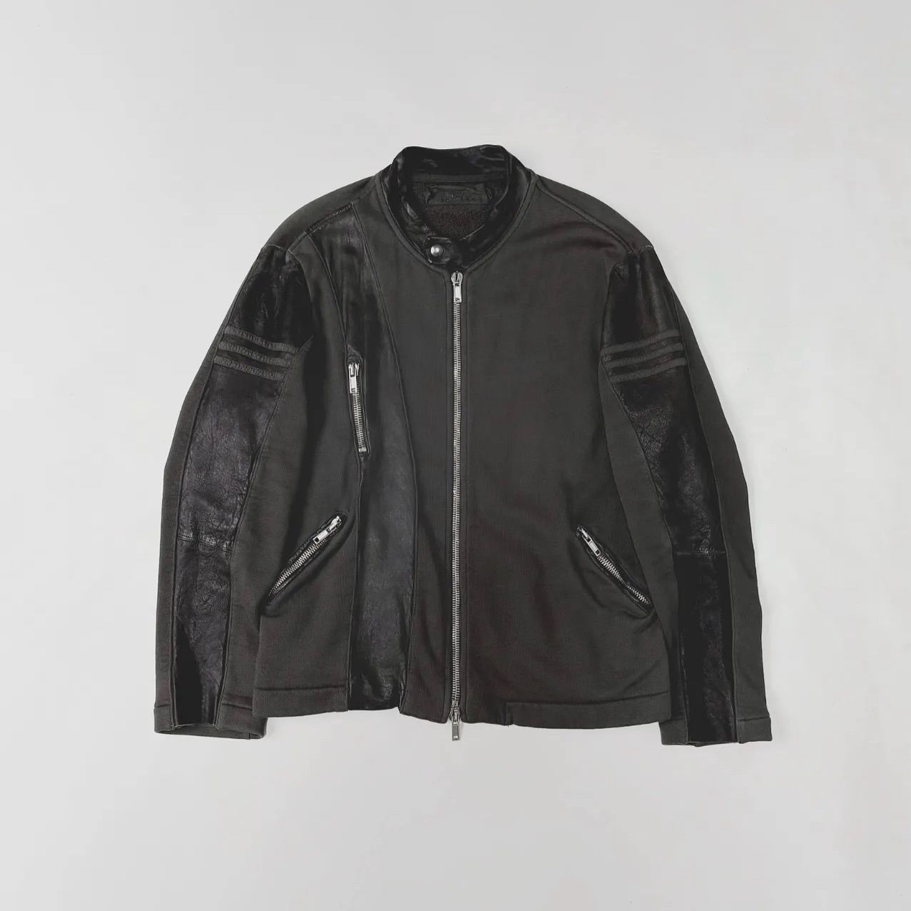 Nicolas&Mark - Panel leather jacket - vulpinari