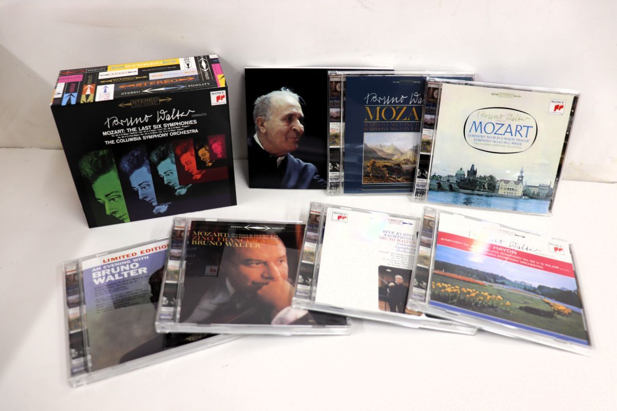 6discs CD ブルーノ・ワルター モーツァルト&ハイドン 交響曲 管弦楽曲集 SICC1027984 SONY 未開封 /00700