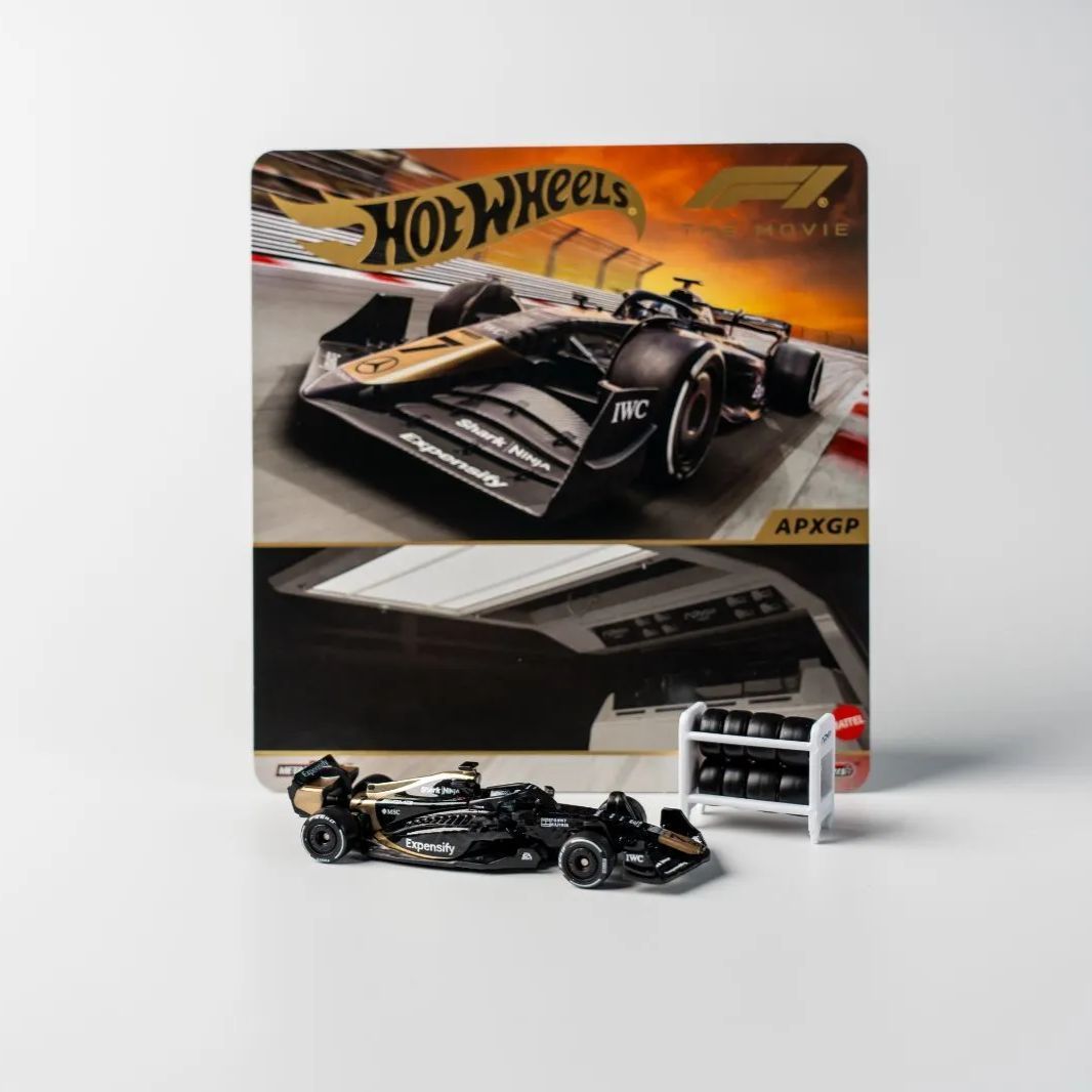 Hot Wheels - RLC F1 The Movie APXGP - Brad Pitt - USパッケージ