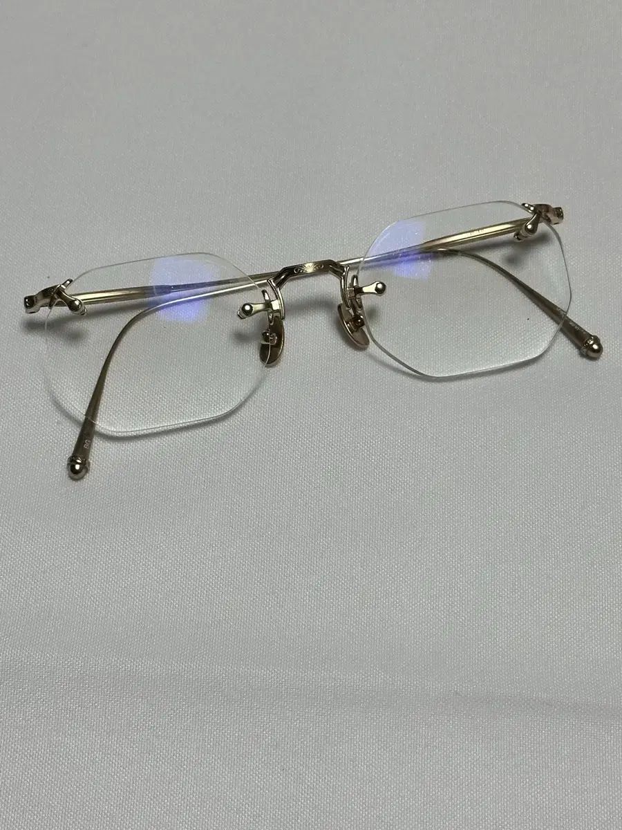 マツダ フチなし メガネ M3104 金色