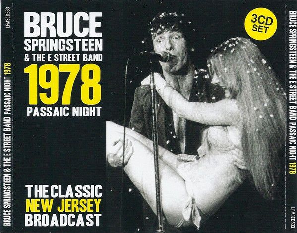 3discs CD Bruce Springsteen & The E Stre 1978 Passaic Night - The
