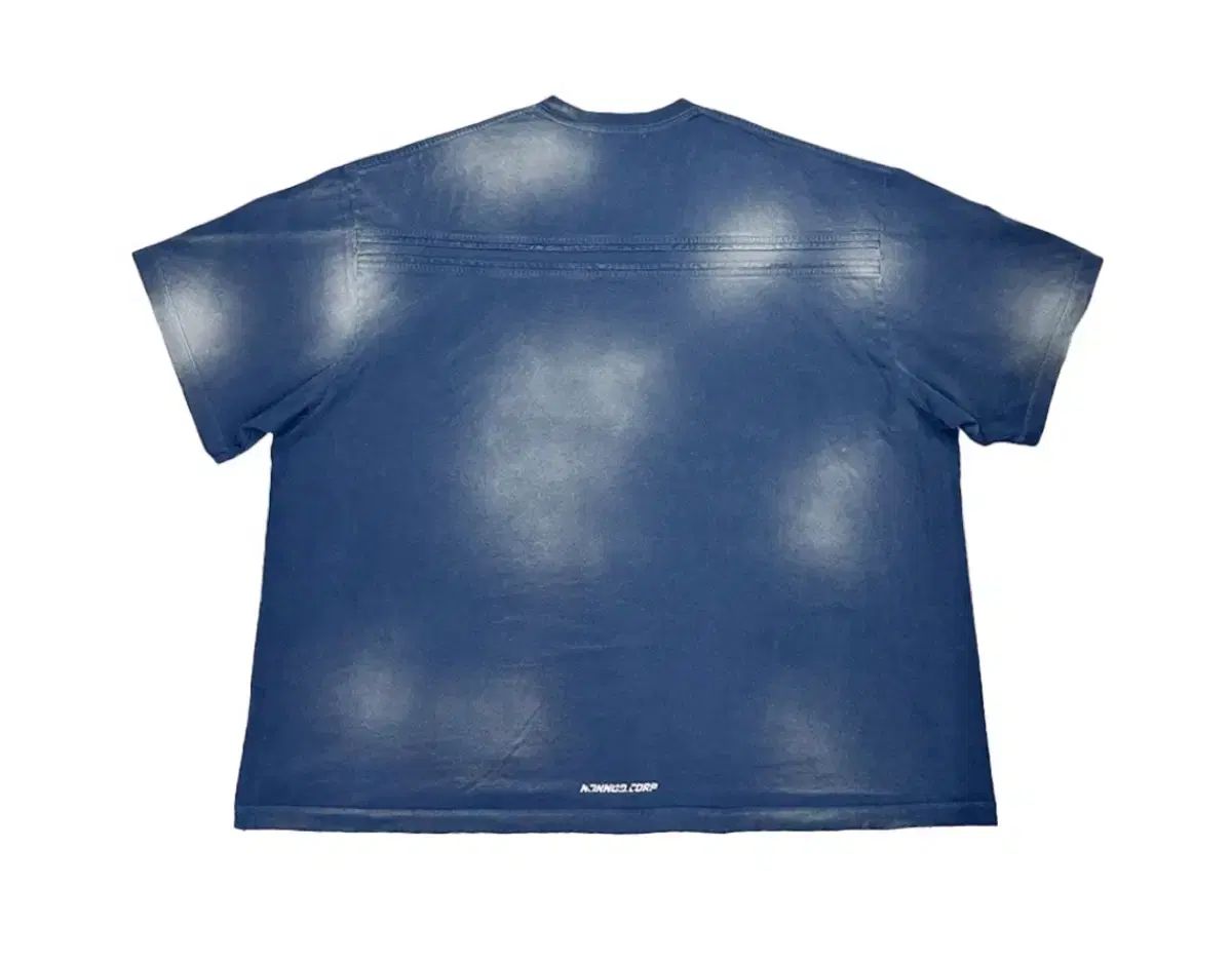 2 Nonnod バッグ デザインテープ Tシャツ ネイビー