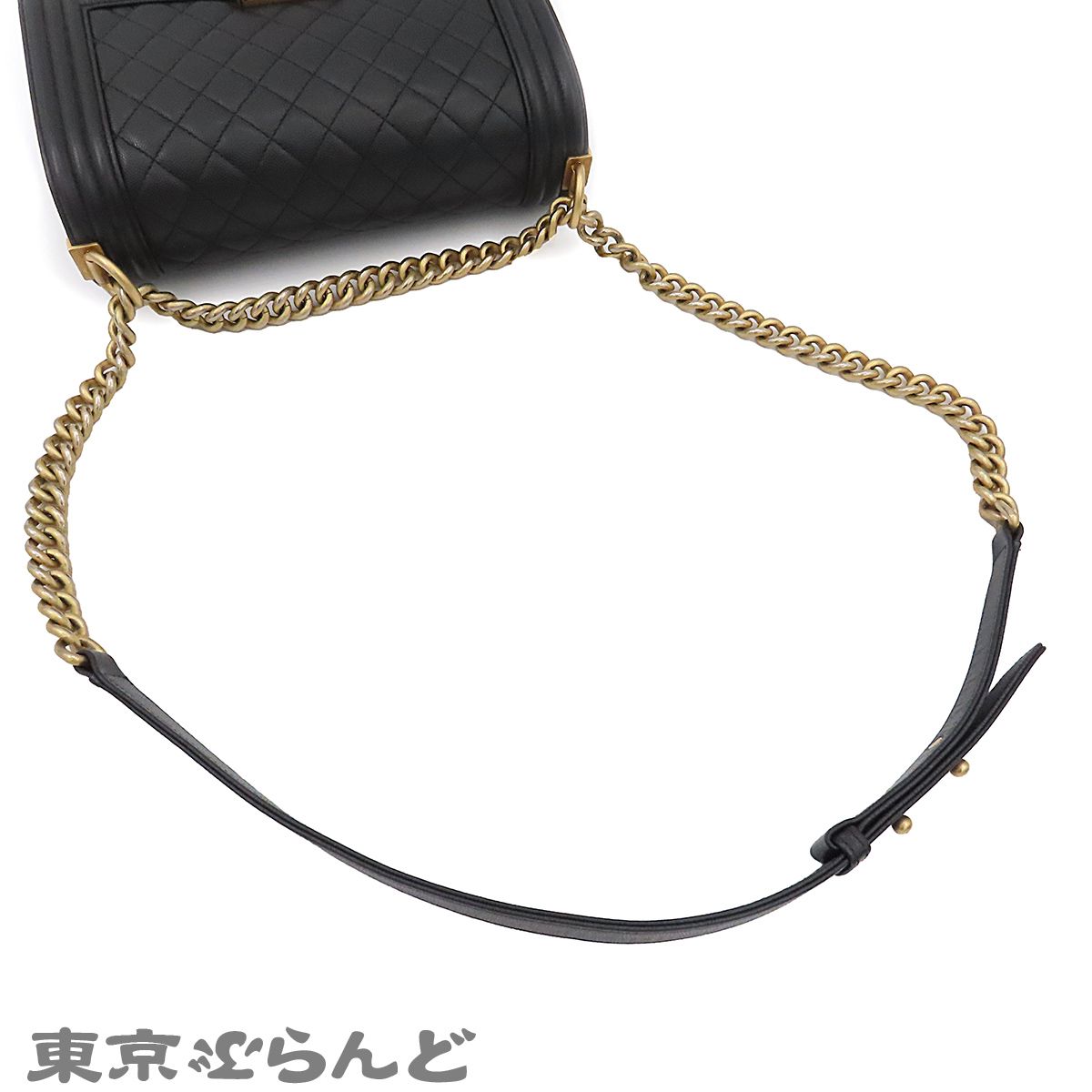 シャネル CHANEL ボーイシャネル A67086 ブラック ゴールド金具