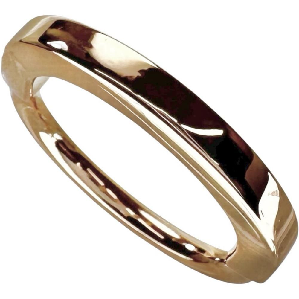 10号 【TIFFANY&Co./ティファニー】ロックリング リング・指輪 K18PGピンクゴールド 18金 4.5g #50 レディース 【中古】【真子質店】【GD】