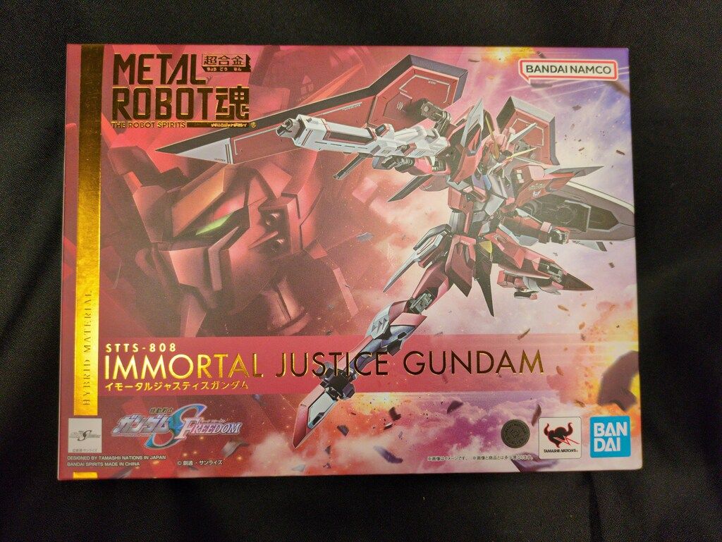 BANDAI SPIRITS METAL ROBOT魂 < SIDE MS > 機動戦士ガンダムSEED FREEDOM イモータルジャスティスガンダム
