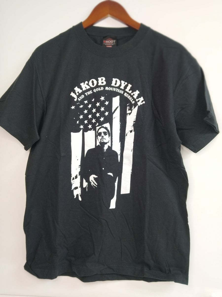 Memorabilia T-shirt, Jakob Dylan Jakob Dylan and the Gold Mountain Rebels Tシャツ L JACOBDYLAN SHOOT /00300