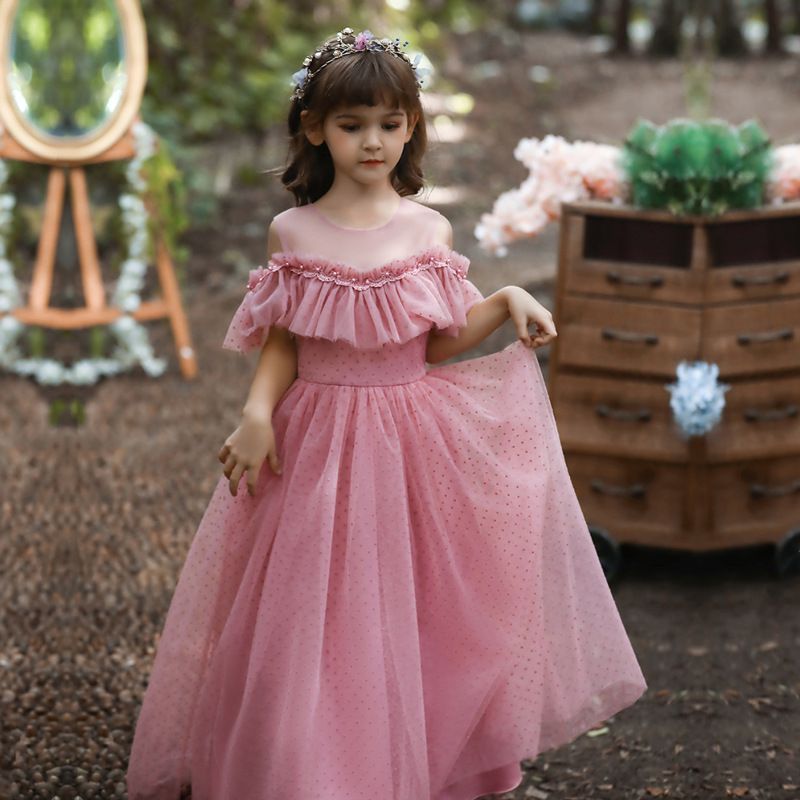 新品 子供ドレス ロングドレス パーティー 子供 ピアノ 発表会 キッズ ロングドレス ドレス フォーマル ワンピース 女の子 子ども 服 キッズドレス フォーマル 発表会 子ども 子供服 子供 #wdhne