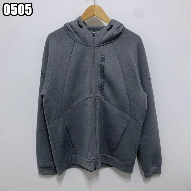 XL THE NORTH FACE ザノースフェイス ホワイトレーベル ディープグレー スウェット フーディー ジップアップ