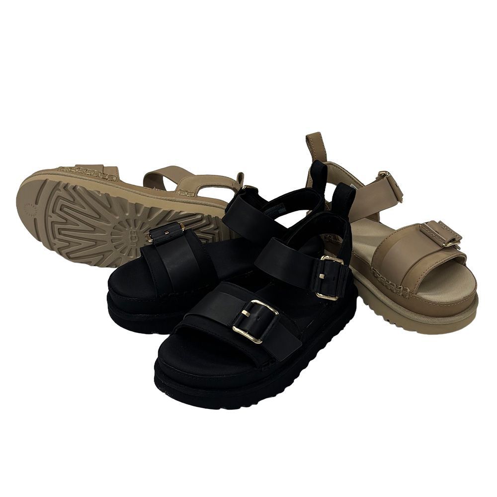 【2026春夏物モデル】UGG アグ 1167392 GOLDENSTAR VILLA ゴールデンスター ヴィラ サンダル 厚底 プラットフォーム アンクルバックル ☆選べる2カラー☆ レディース