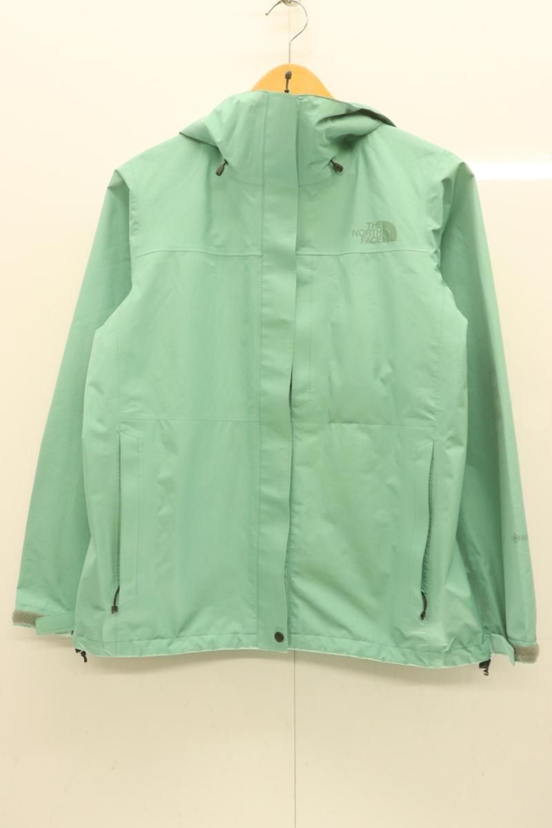 【中古】 THE NORTH FACE レディースマウンテンパーカー M Cloud Jacket THE NORTH FACE M 緑 グリーン ロゴ