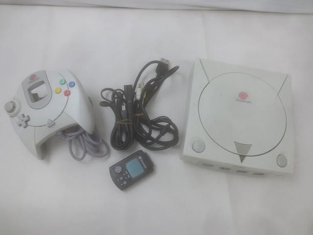ゲーム セガ ジャンク品 ドリームキャスト 本体 HKT-3000 周辺機器付き 訳あり