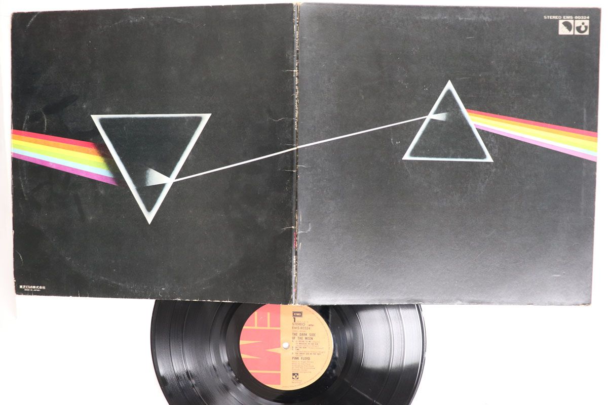 LP/GF Pink Floyd Dark Side Of Moon EMS80324 EMI Japan Vinyl /00400