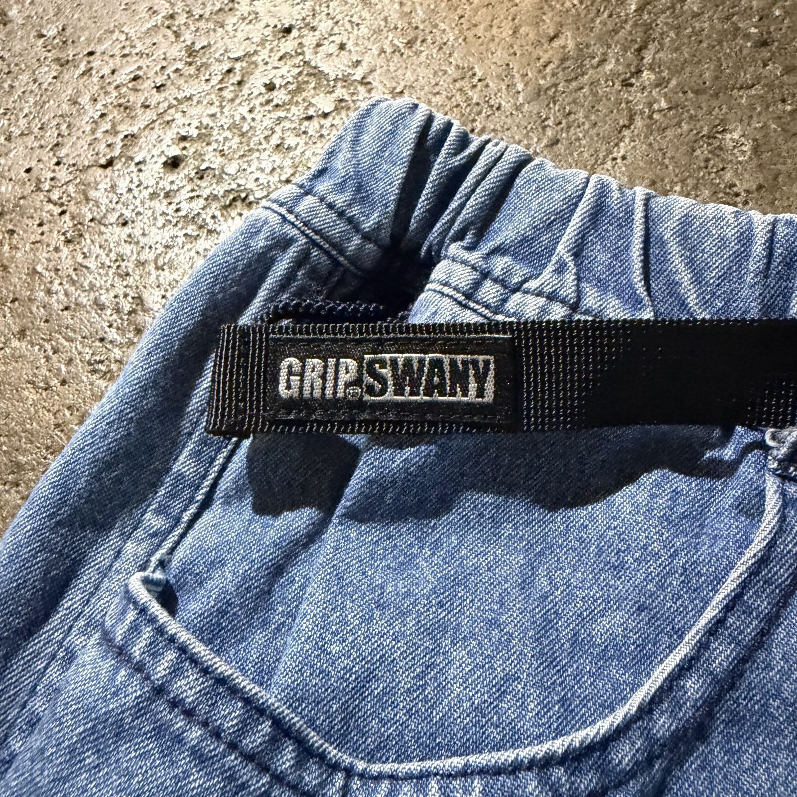 STABRIDGE x GRIP SWANY INNER CITY EXPLORER DENIM SHORTS 10.5oz
