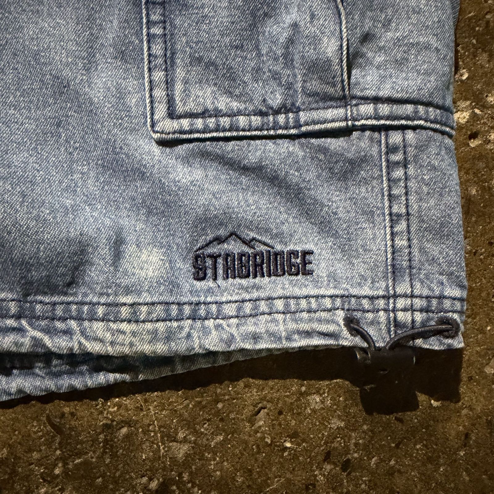 STABRIDGE x GRIP SWANY INNER CITY EXPLORER DENIM SHORTS 10.5oz