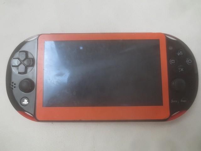ゲーム PS Vita 本体 動作品 PCH-2000 ネオンオレンジ 本体のみ 訳あり
