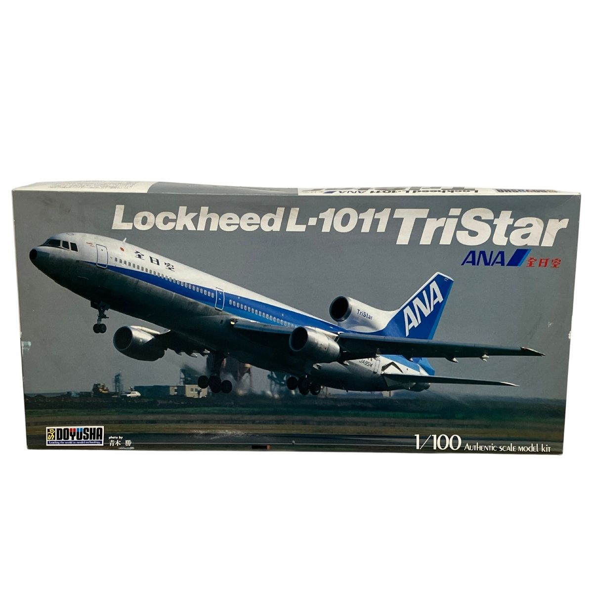 DOYUSHA Lockheed L-1011 ANA TriStar 1/100 プラモデル 未使用開封済 T11225405