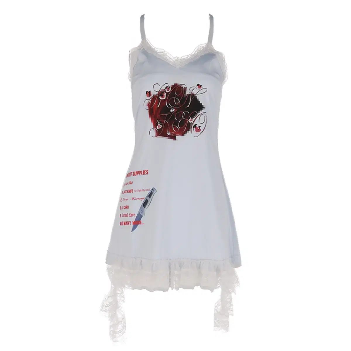혼쿄 Concert Supply Rose Slip Dress