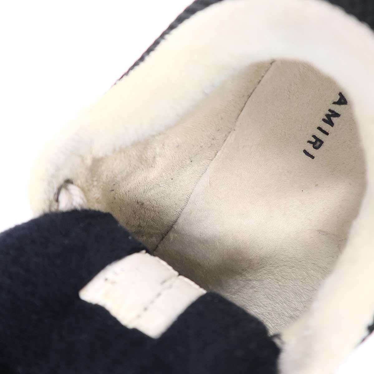 AMIRI アミリ MA-1 スニーカー SS23MFS012-111 ブラック ホワイト 42 
