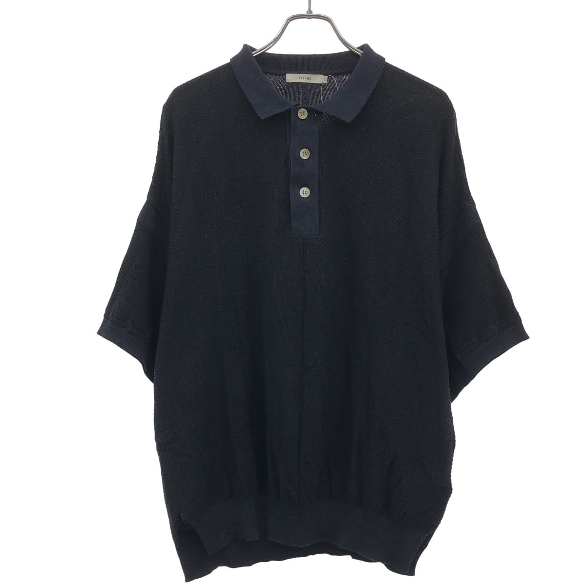 YASHIKI ヤシキ 25SS Umiiro Knit Polo ニットポロシャツ YSK-25SS
