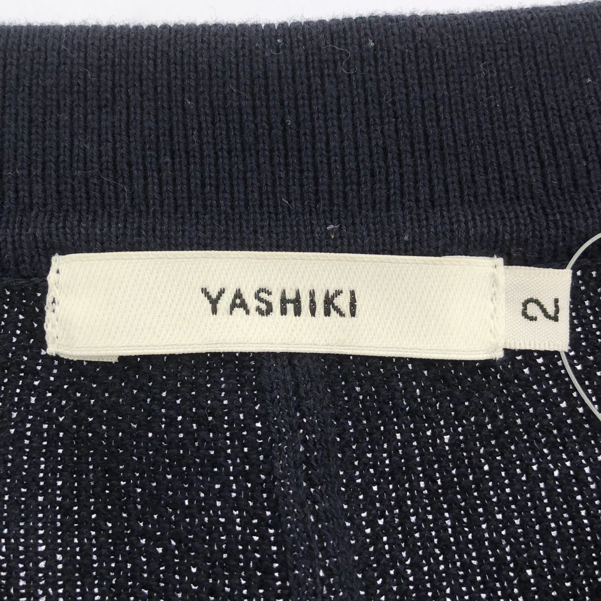 YASHIKI ヤシキ 25SS Umiiro Knit Polo ニットポロシャツ YSK-25SS 