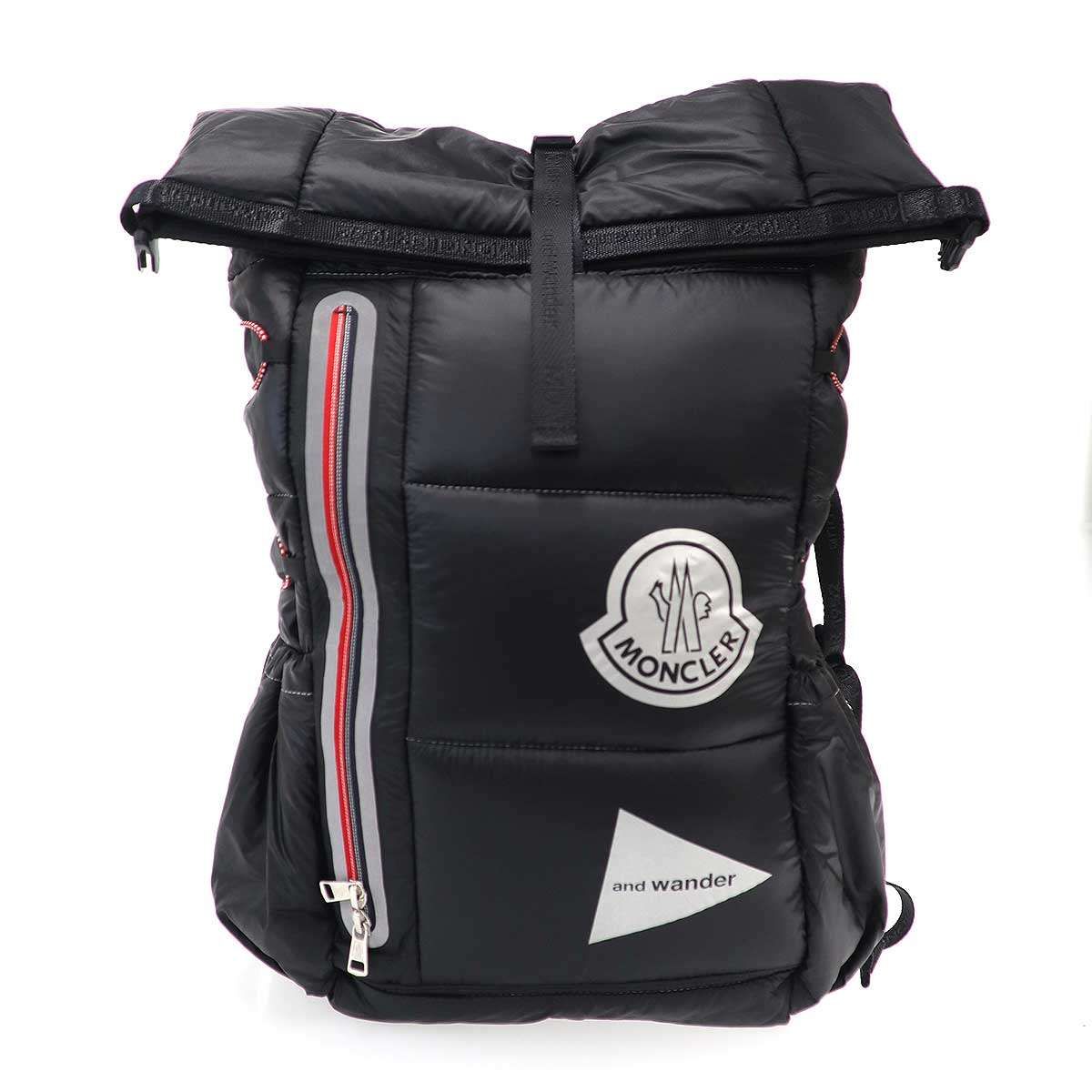 MONCLER GENIUS 1952×and wander モンクレールジーニアス アンドワンダー バックパック リュック G20925A60000 ブラック