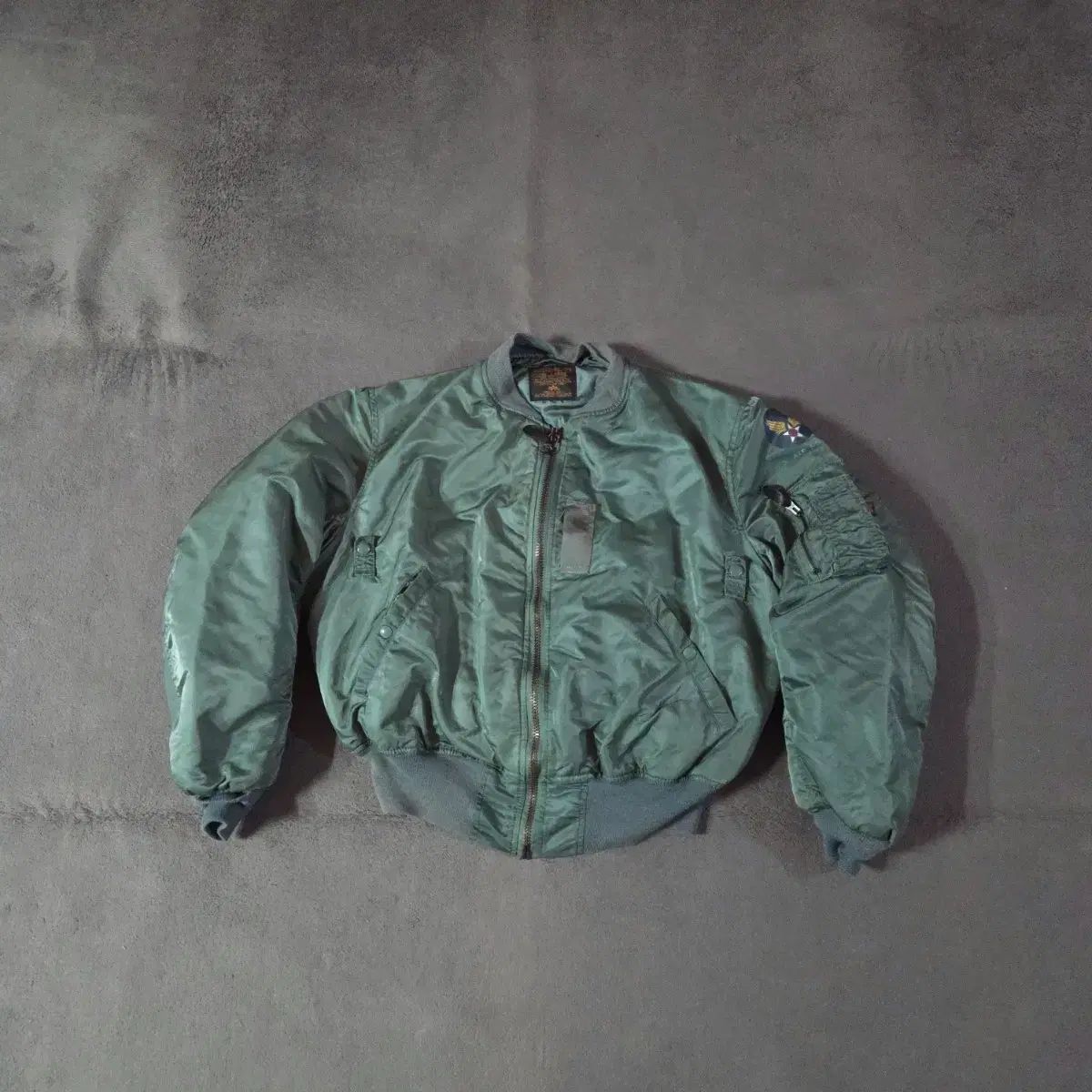 90s USA 生産 アルファ インダストリーズ ma-1 ブルゾン ジャケット L