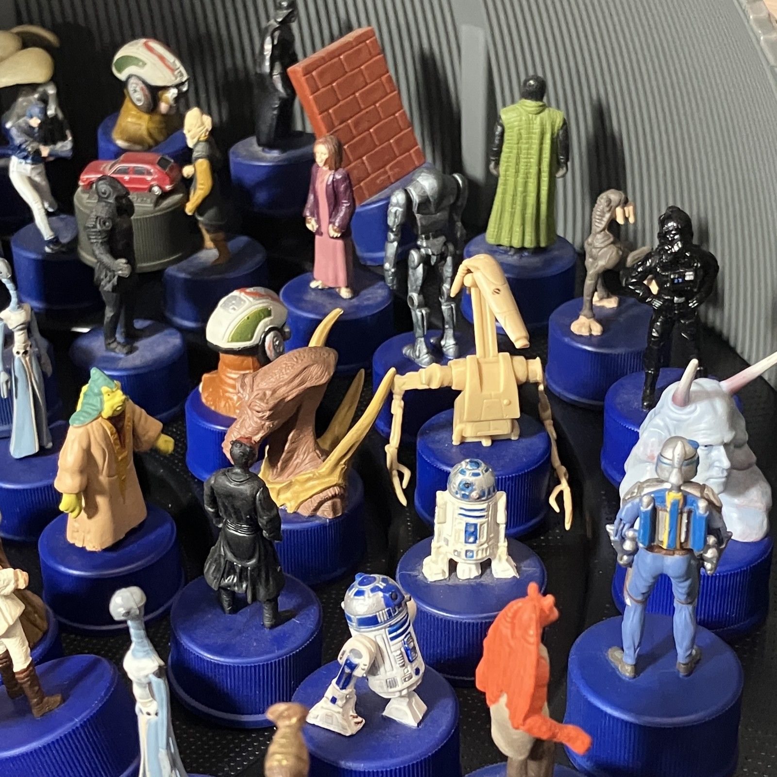 ☆ STARWARS スターウォーズ ペプシ ボトルキャップ ステージ スター