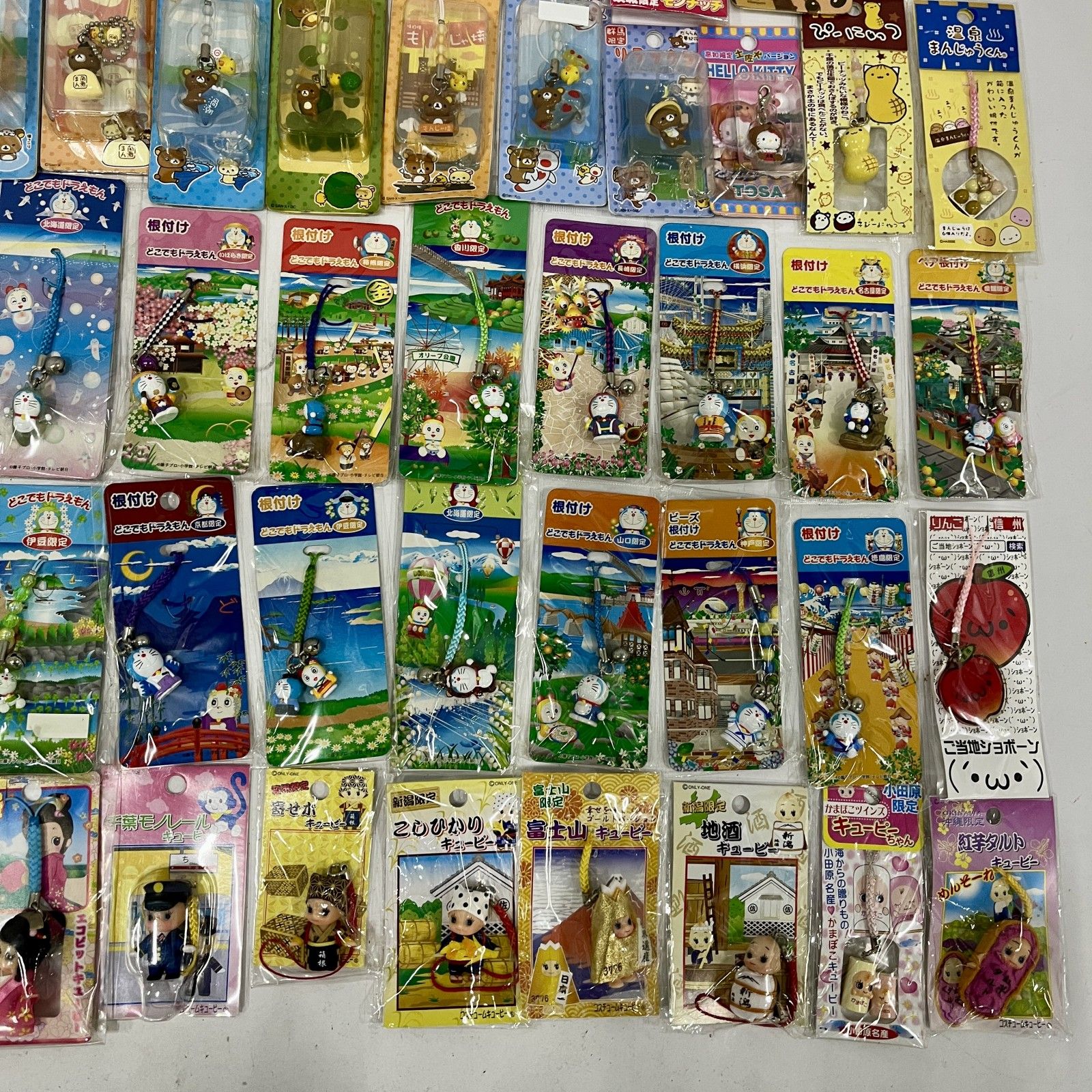 ☆ ご当地ストラップ チャーム 根付け 60点越 まとめ商品 ワンピース 