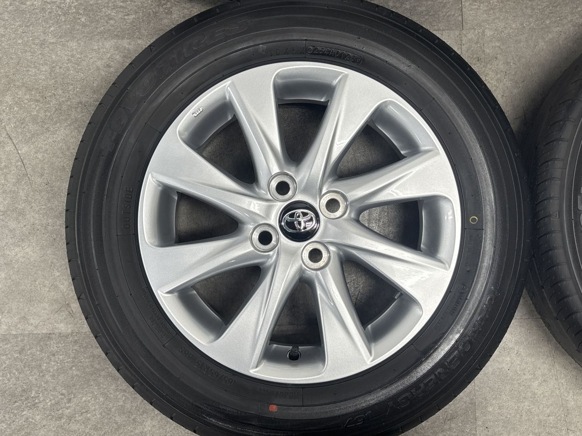 新車外し品】トヨタ MXPK系 アクア 純正 15in 6J +45 PCD100 トーヨー