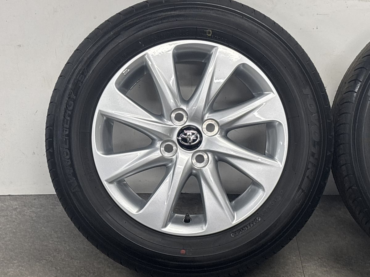 新車外し品】トヨタ MXPK系 アクア 純正 15in 6J +45 PCD100 トーヨー
