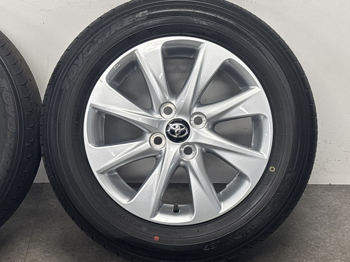 新車外し品】トヨタ MXPK系 アクア 純正 15in 6J +45 PCD100 トーヨー