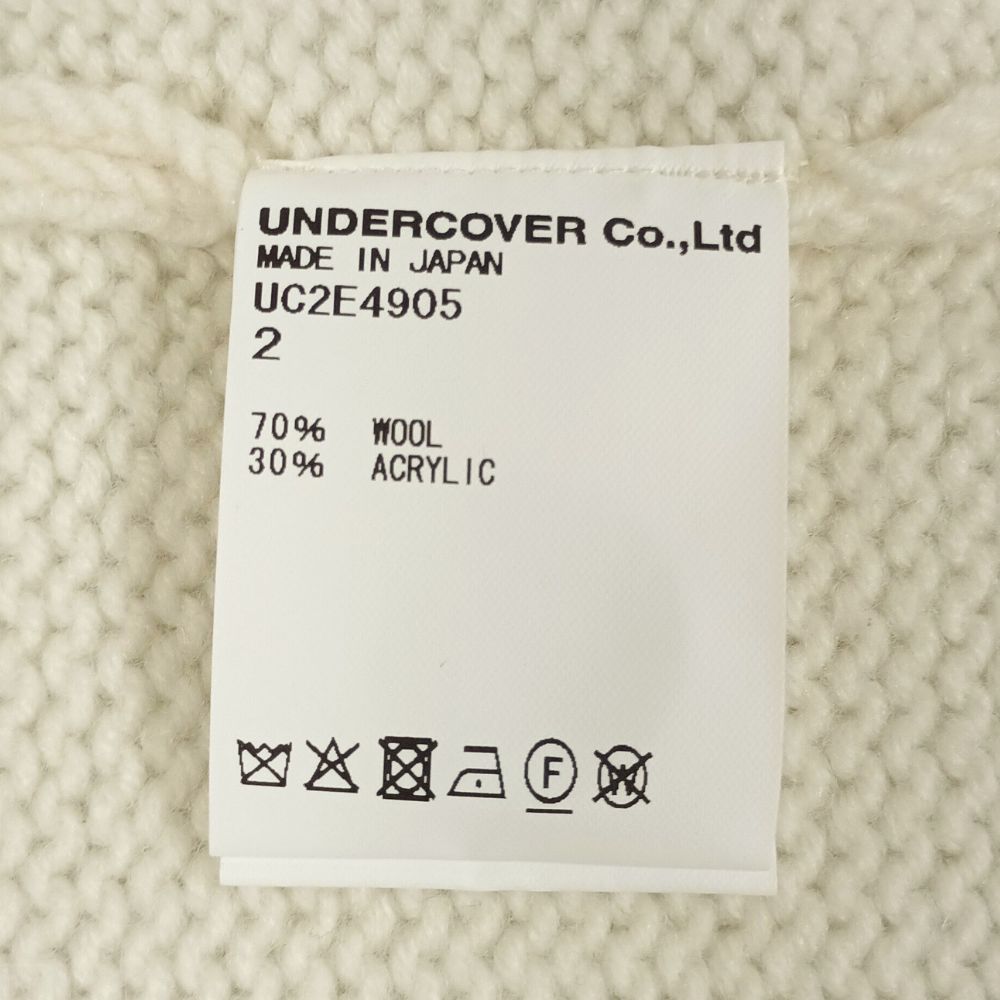 UNDERCOVER アンダーカバー UC2E4905 Fausut オーバーサイズ ニット
