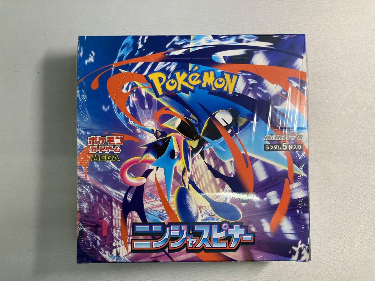 MEGA 拡張パック ニンジャスピナー (シュリンク未開封BOX) ポケモン