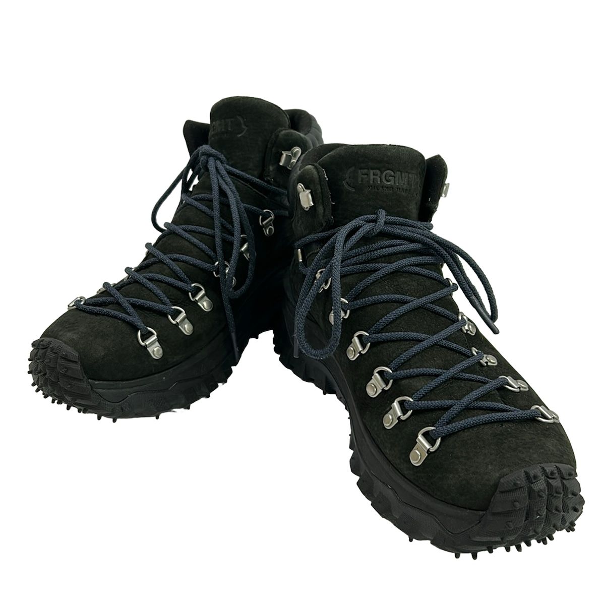 MONCLER(モンクレール) ショートブーツ 43 メンズ 黒 GENIUS/×FRAGMENT