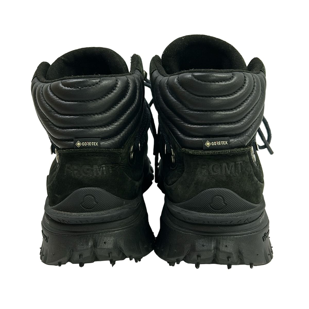 MONCLER(モンクレール) ショートブーツ 43 メンズ 黒 GENIUS/×FRAGMENT