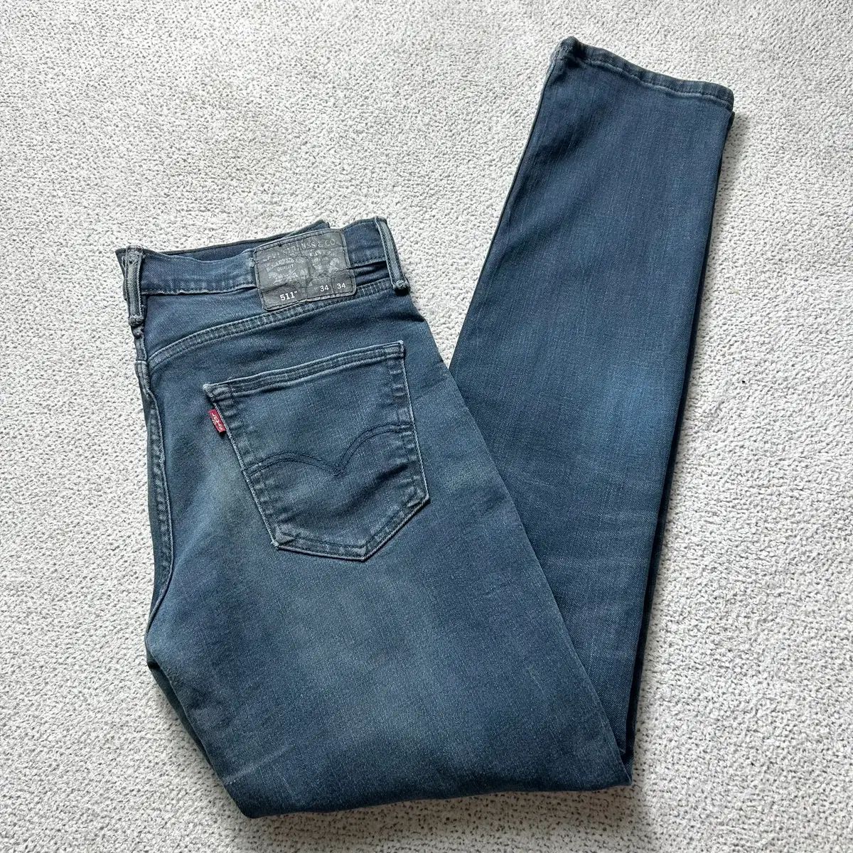 リーバイス Levi's ブラックタブ 511 スリム フィット モデル W34 L34