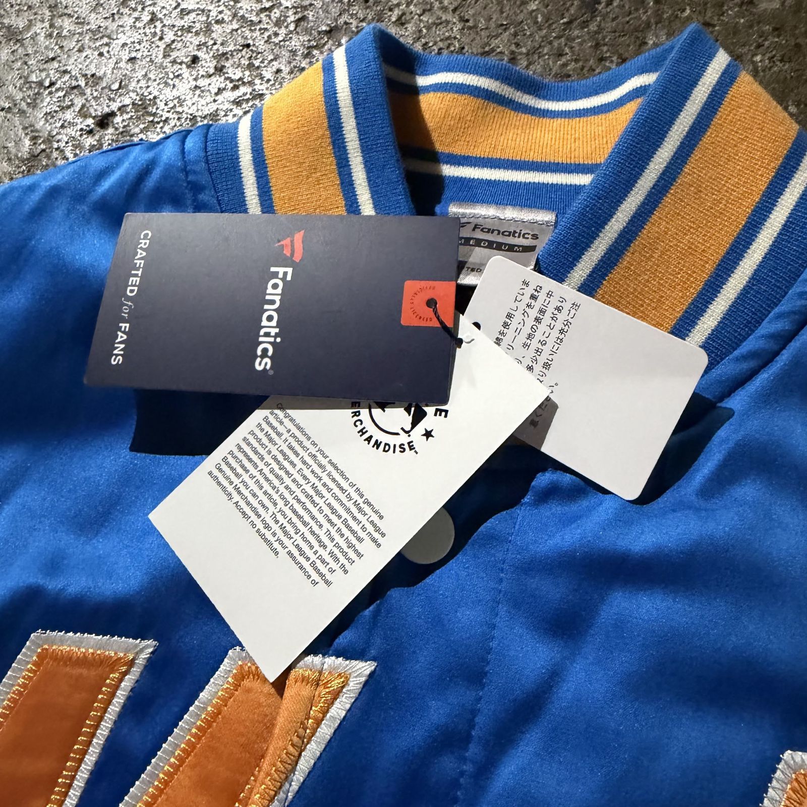 STABRIDGE x MLB x Fanatics 26ss STADIUM JACKET NEW YORK METS 