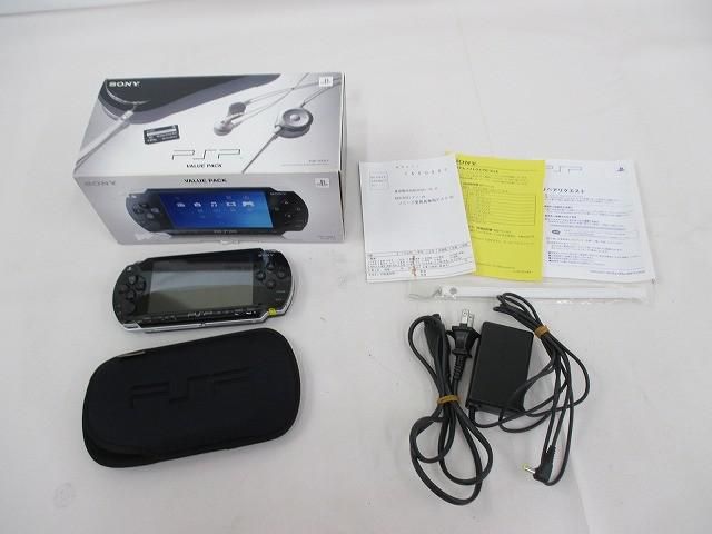 中古品 ゲーム PSP 本体 PSP1000 ブラック 動作品 箱付き