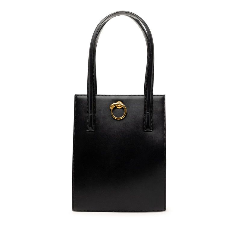カルティエ パンテール トートバッグ ショルダーバッグ ブラック レザー レディース CARTIER【1-0268684】 34,970円