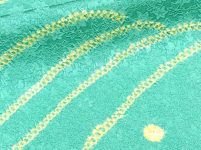 平和屋着物●上質な小紋　絞り　舞蝶文　正絹　逸品　AABH0647fy 平和屋着物□上質な小紋 絞り 波文 正絹 逸品 CABF8348xi - メルカリ