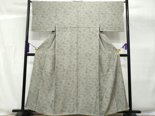 平和屋着物□江戸小紋 草花文 鮫小紋柄 正絹 逸品 CABG4883fb - メルカリ